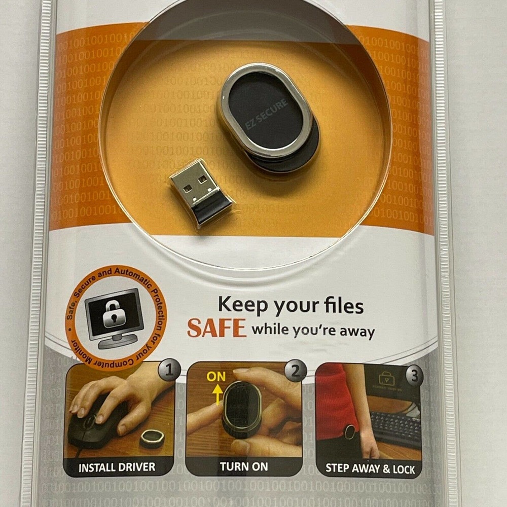 VuPoint 2012 EZ Secure Keychain USB Proximity Computer Lock - Picture 2 of 4